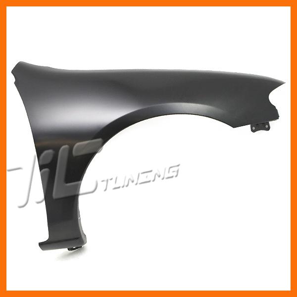 1995-1996 mazda protege sdn primed black right fender passenger replacement