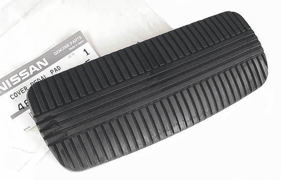 Nissan 300zx (z32) auto. trans. brake pedal pad, 1990-1996 new!   