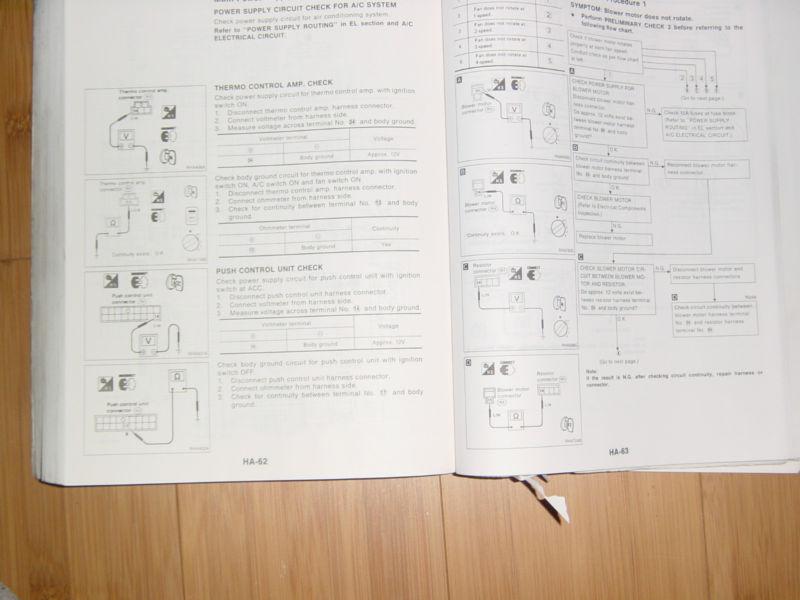 1991 infiniti g20 factory oem service  manual- a very large book