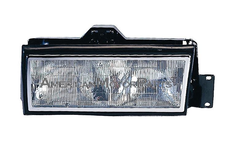 Passenger side replacement headlight 89-90 cadillac deville fwd fleetwood fwd