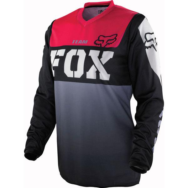 Black/pink l fox racing hc women's jersey 2013 model