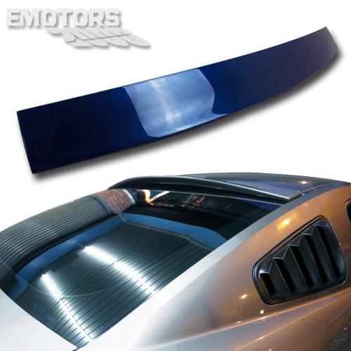 Painted ford mustang 2dr coupe rear roof spoiler wing 2005-2013 abs Ω