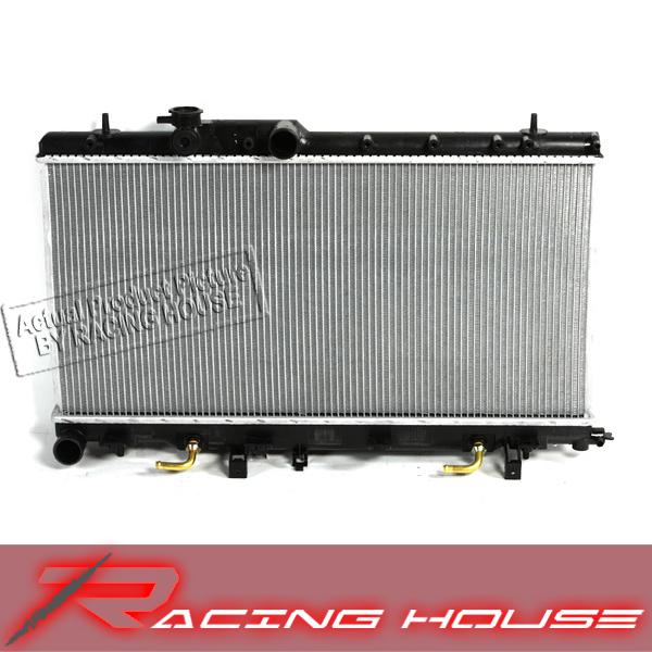 2004-2007 subaru impreza wrx 2.0l gas dohc turbocharged aluminum cool radiator