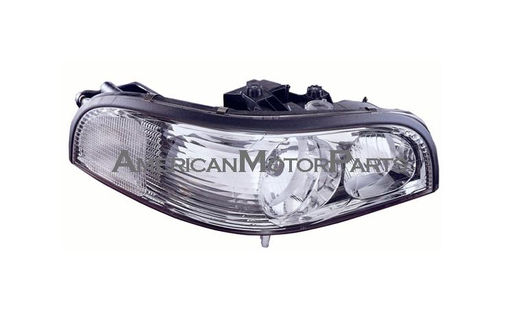 Right passenger side replacement headlight 97-05 buick park ave - 25689660