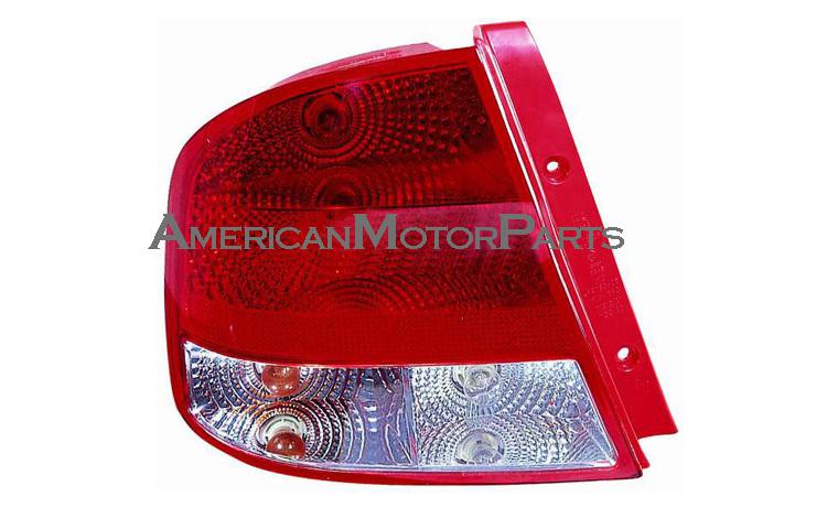 Left driver side replacement tail light lamp 04-06 chevy aveo 4dr 96540318