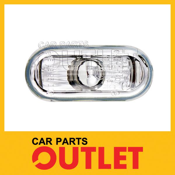 2001-2005 golf jetta passat side fender repeater lamp clear light housing lh=rh