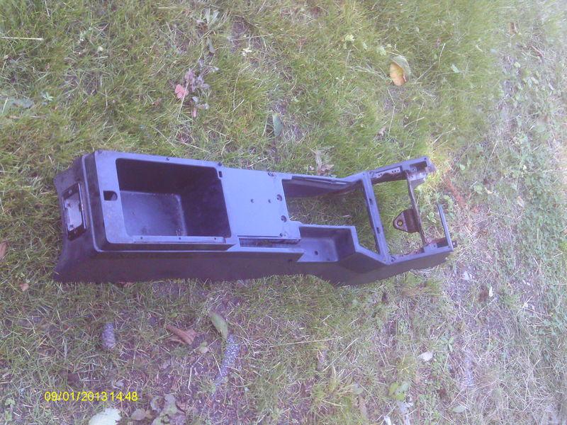 82 83 84 transam firebird center console assembly charcoal 