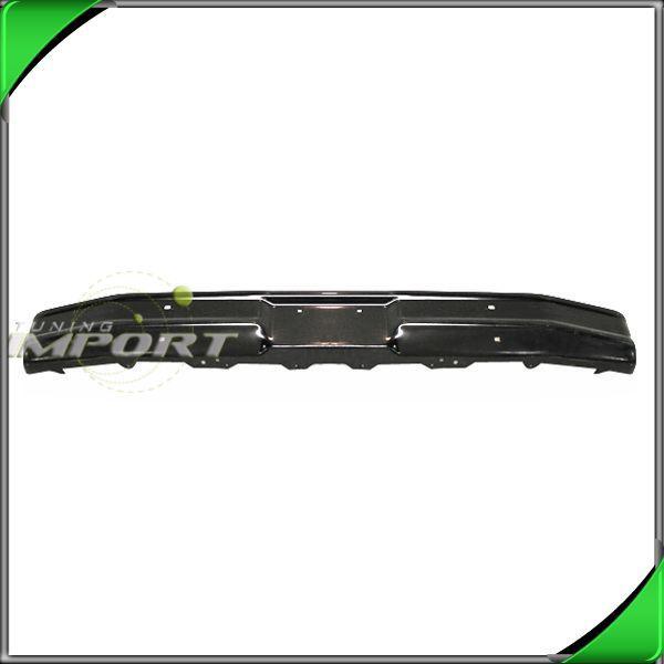 80-86 ford bronco xl suv steel primed blk front bumper impact face bar fo1002183