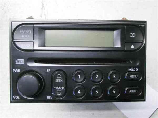 05-07 nissan xterra single cd cy13b radio oem