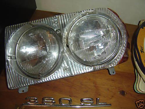 Mercedes 107 380 450 500 560 sl slc 450sl rit headlight 350sl 380sl 560sl 500sl