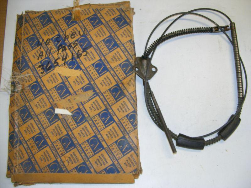 1940 chevrolet passenger rear emergency brake cable nos new 3654165