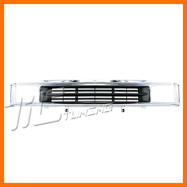 93-95 nissan pathfinder xe le se front plastic grille body assembly