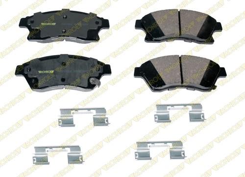 Monroe cx1522 brake pad or shoe, front-monroe ceramics brake pad