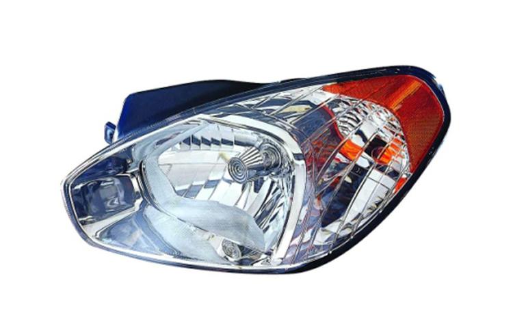 Eagleeye driver & passenger replacement headlight fit hyundai accent 4dr & 3dr