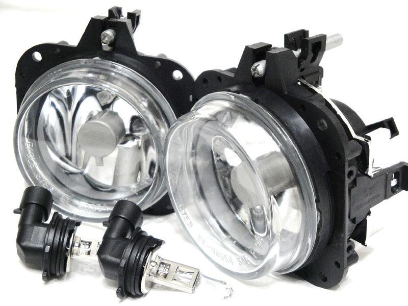 02-05 eclipse 04-08 galant glass driving fog light lamp rl h one pair w/bulb new