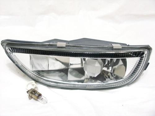 Toyota 2001 02 corolla glass driving fog light lamp l h driver w/light bulb new