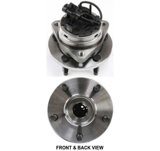 Malibu aura g6 w/abs 5 lug front wheel hub & bearing left or right