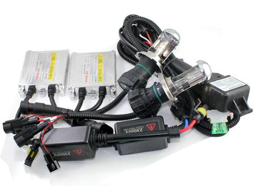 H4 4300k 6000k 8000k 10000k 35w slim ac dual hi/lo beam bi-xenon hid kit