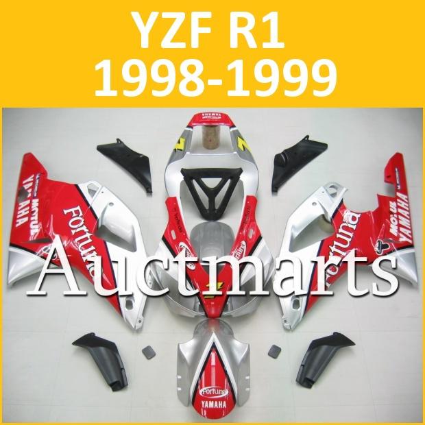 Fit yamaha yzf r1 98 99 yzfr1 1998 1999 1000 fairing kit bodywork a4 b02