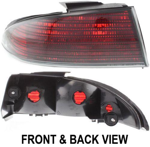 Tail light brake lamp rear lens & housing driver's left side lh