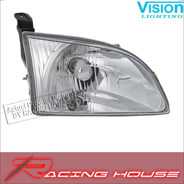 Right passenger side headlight kit unit replacement 2001-2003 toyota sienna