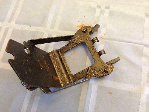 Harley davidson 1940s50s hummer 125 165 lightweight battery box brace solid rare