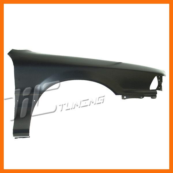 1989-1992 mitsubishi galant primed black right fender passenger gsr ls es gsr