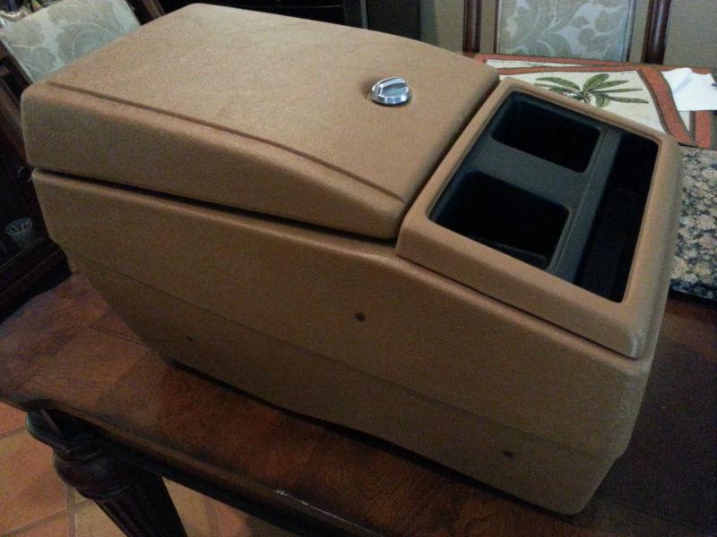 73 87 90 chevy gmc k 5 blazer truck suburban center console tan nice!