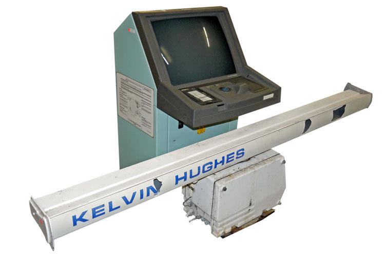 Kelvin hughes nnr-a56 nucleus 3 marine navigation radar system +cae-a25 parts