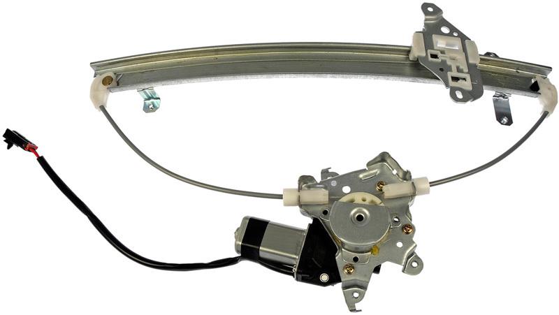 One new front left power window regulator with motor dorman 741-780