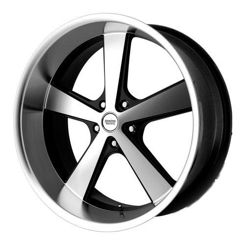 17" wheels rims american racing nova gloss black machined mustang yukon safari 