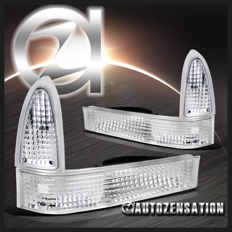 99-04 ford f250/f350 super duty euro clear corner turn signal lights