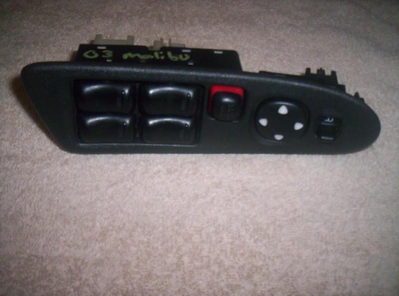 97 98 99 00 01 02 chevy malibu 4dr sdn main power window switch