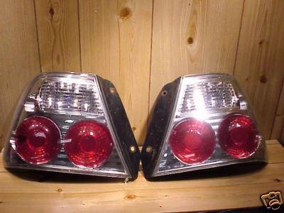 Hyundai accent 2 door coupe 00 01 02 2000 2001 2002 tail light set pair rh & lh