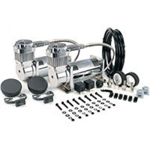 Viair 400c chrome dual air compressor kit(400/chrome) # dc-400