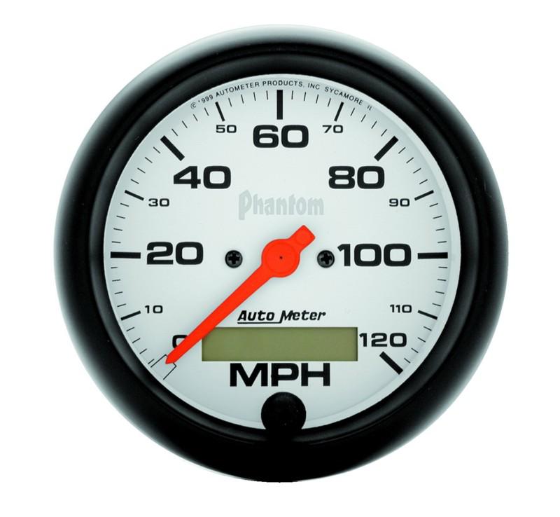 Auto meter 5887 phantom; in-dash electric speedometer