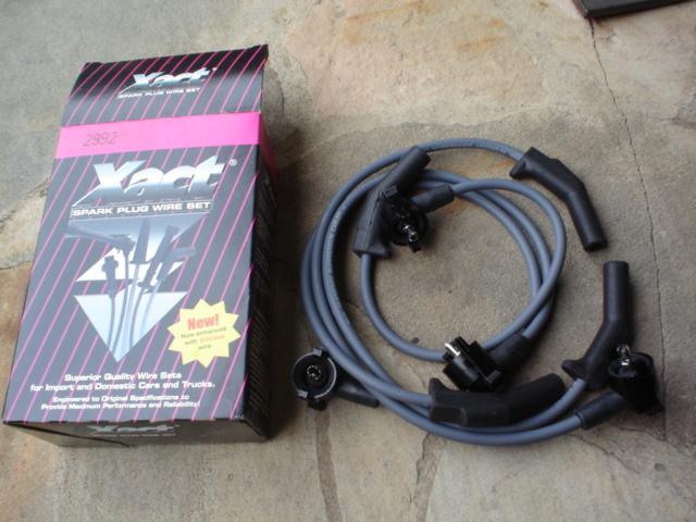 97-02 ford escort tracer 2.0l spi spark plug wires xact 2992 & autolite 5144 set