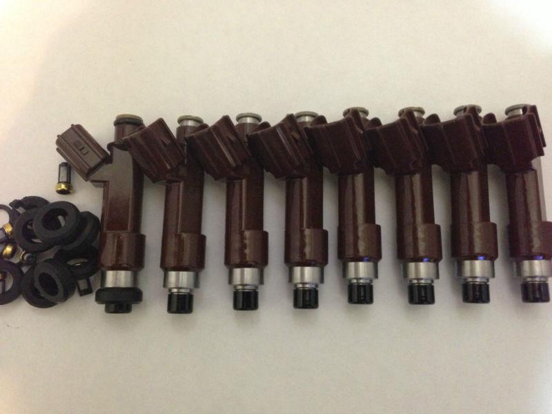 05-09 toyota 4runner tundra 4.7 lexusgx470 v8 fuel injectors set 23250 0f020