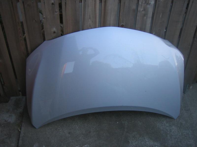 2009-2013 toyota corolla hood silver oem 