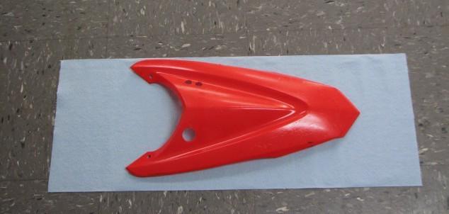 2008 400ex 400 ex red nose cover stock oem fender #5