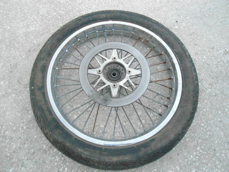 1996 suzuki savage ls650 ls 650 front spoke wheel rotor