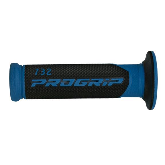 Progrip 732 dual density grips 7/8 inch handlebar - blue / black