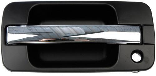 Ext door handle front left trooper black/chrome, 4-door platinum# 1230661