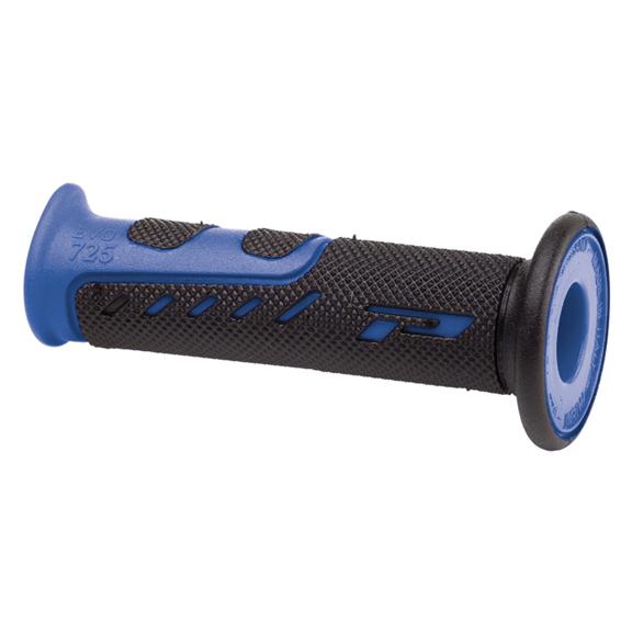 Progrip 725 evo dual density grips 7/8 inch handlebars - blue / black