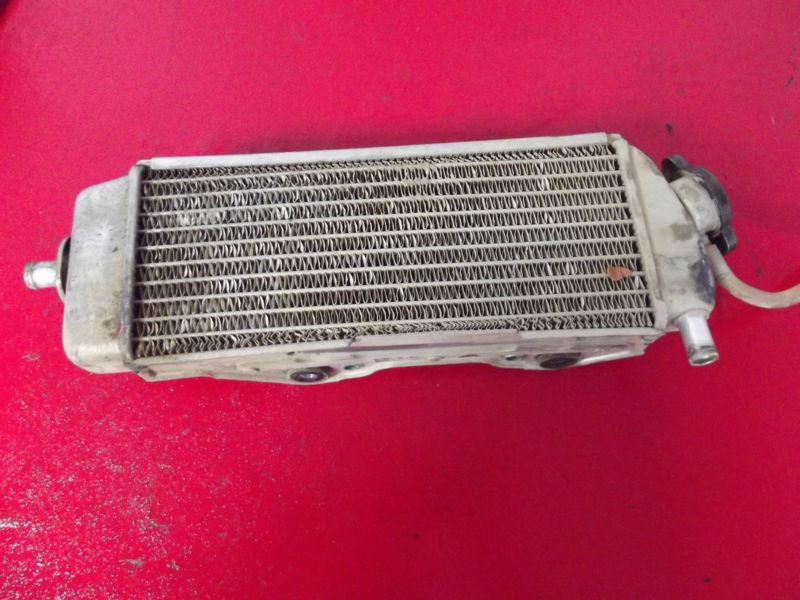 Kawasaki kx250f kx250 kx 250f kxf 4 stroke left radiator 2004 2005