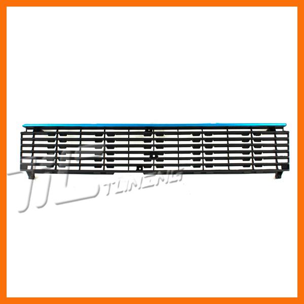 82 83 toyota corolla front grille to1200175 chrome molding base raw black 4/5dr