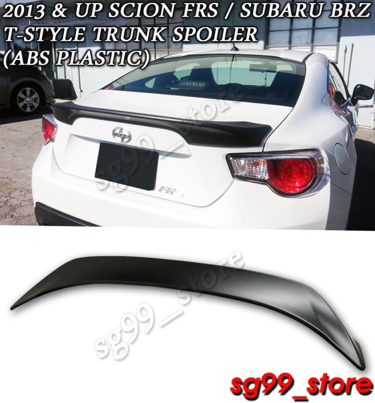 12-14 scion fr-s trd style rear trunk spoiler wing (abs)