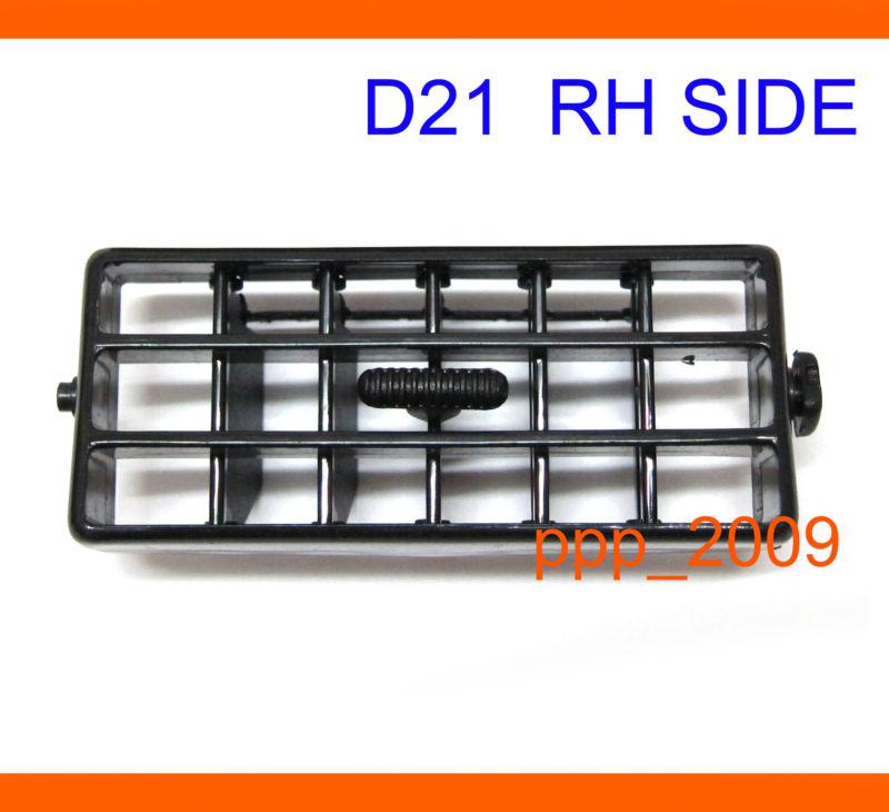 Air vent trim black rh right side nissan d21 frontier pickup ute 1987 - 1994 88