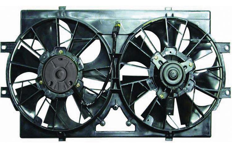 Depo replacement ac condensor radiator cooling fan dodge chrysler plymouth