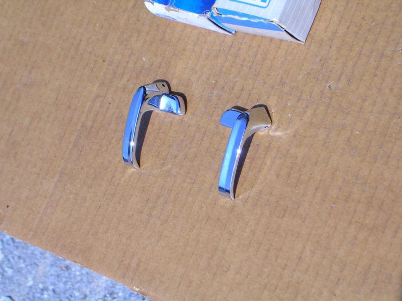 1960-66 nos ford fairlane mustang falcon comet vent window handles pair c3oz